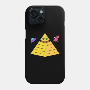 Pyramid Ufo Phone Case