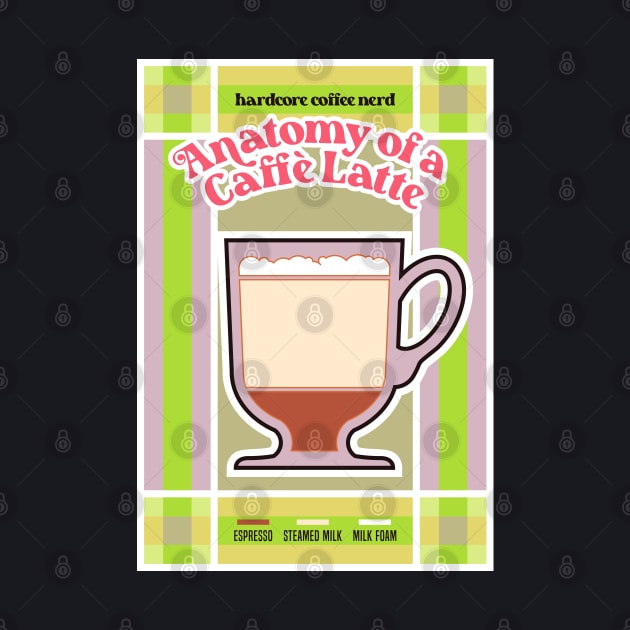 Anatomy of A Caffe Latte - Coffee by Hardcore-Nerd