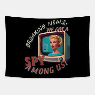 Spy Among Us Tapestry