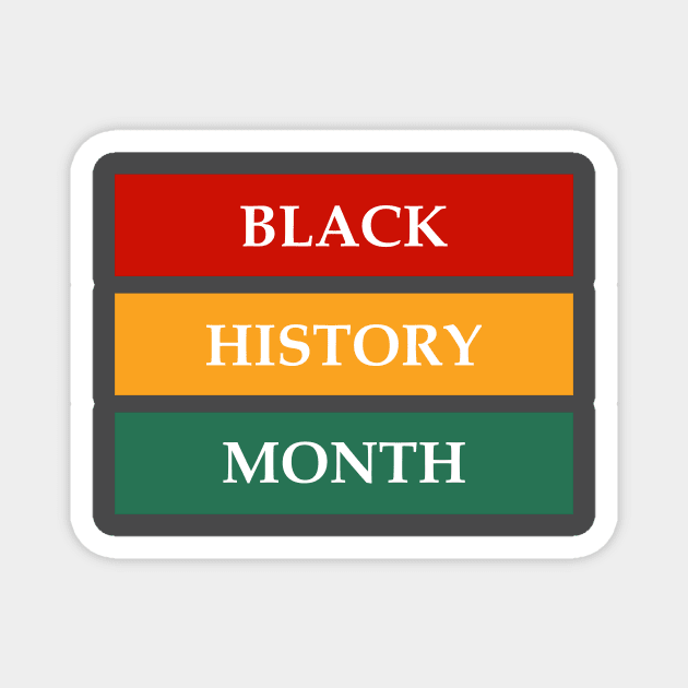 Black History Month Magnet by abed