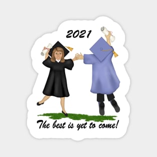 Happy Grads 2021 Magnet