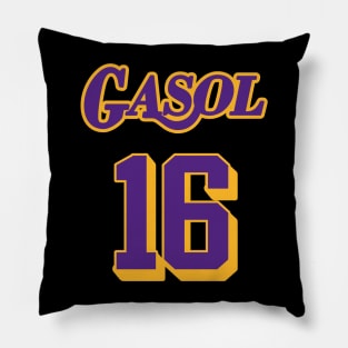 Pau Gasol Retired Jersey Tribute Pillow