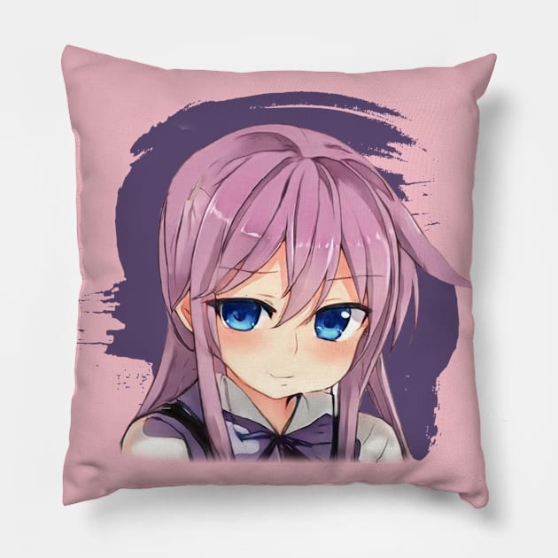 anime girl Pillow by Pixy Official