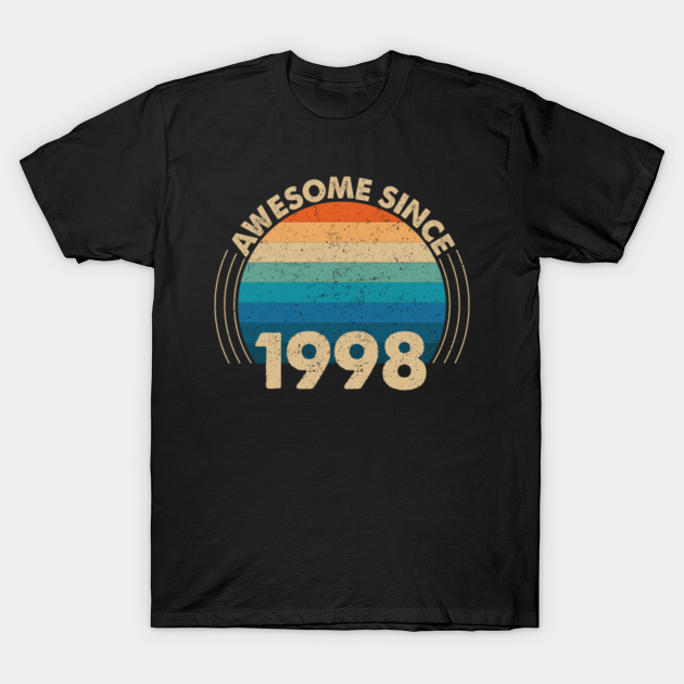 Discover Awesome Since 1998 - Awesome Since 1998 - T-Shirt