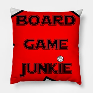 Board Game Junkie Pillow