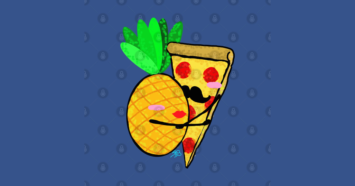 pineapple pizza by 3lue5tar.