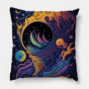 Space Odyssey - Exploring the Vast Universe Pillow