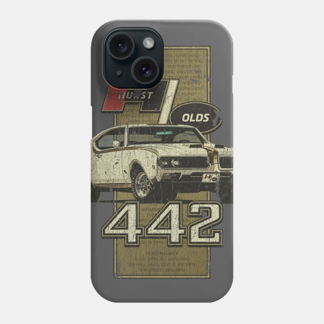 1969 Hurst-Olds 442 Phone Case by JCD666