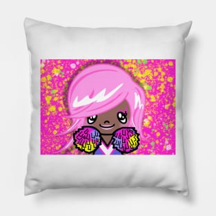 Crypto Cheers Your Cheerleader! Design 2 Pillow