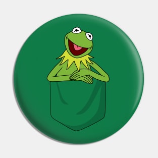 Kermit The Frog in Pocket Pin