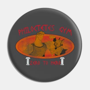 Phil's gym for true heroes Pin