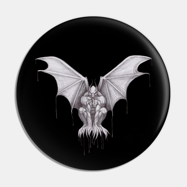 Gargoyle Pin by zeljkica