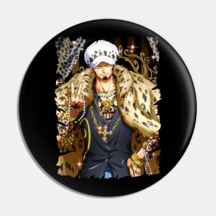 TRAFALGAR D. WATER LAW ANIME MERCHANDISE Pin