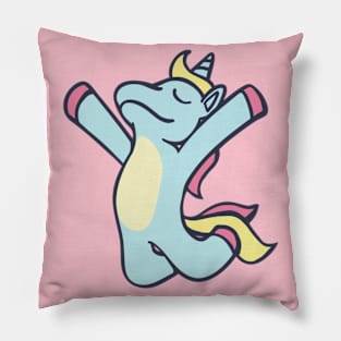 Happy Unicorn Pillow