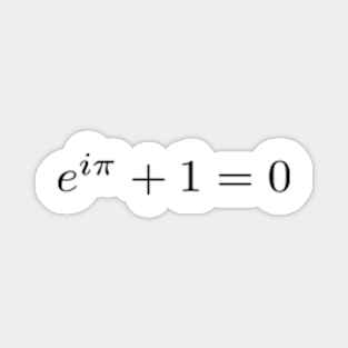 Euler's Identity Magnet