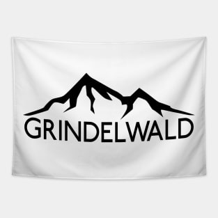 Skiing Grindelwald Switzerland Ski Tapestry