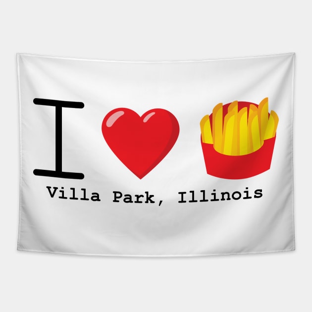 I Love Frys Villa Park Tapestry by mail@ilovefrys.com