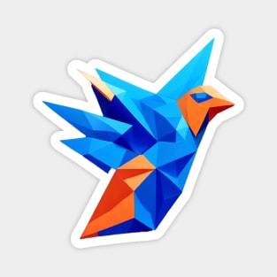 Tangram Bird Magnet