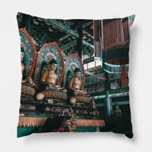 Asian Temple Pillow