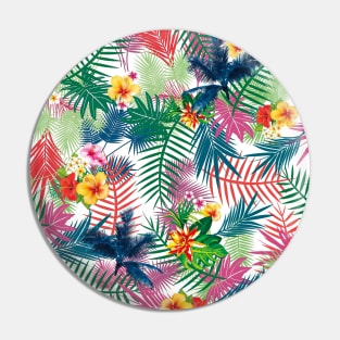 Colorful palm leaves Pin