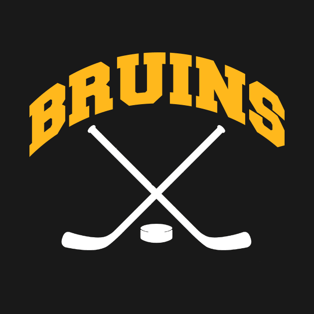 Bruins Hockey Small Logo by CovpaTees