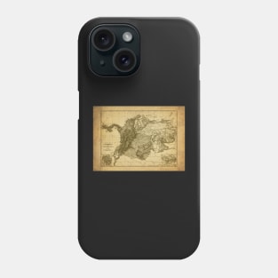 Old Map - Vintage - Venezuela & Colombia Phone Case