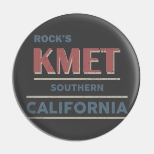 Rock's KMET California Pin