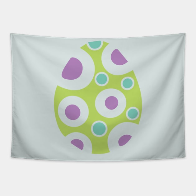 Dotty Egg Tapestry by COLeRIC