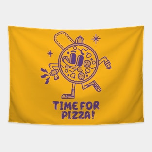 Time for Pizza Tapestry