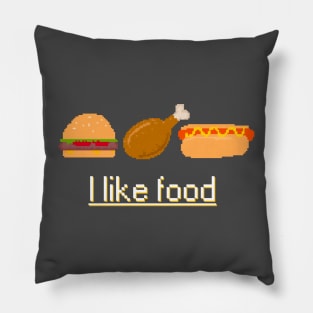 I like food Pillow