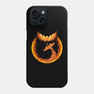 Fiery Phoenix Phone Case