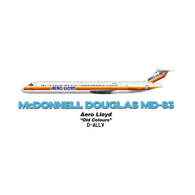 McDonnell Douglas MD-83 - Aero Lloyd "Old Colours" by TheArtofFlying