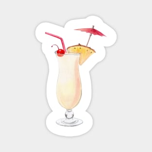 Pina colada cocktail Magnet