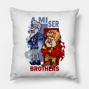 miser heat and cool brothers Pillow