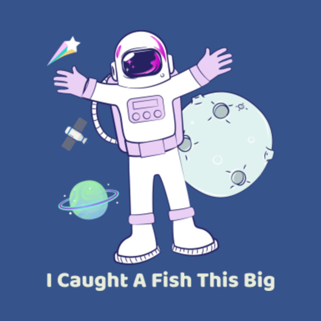 Disover I Caught A Fish This Big - Fisherman Gift - T-Shirt