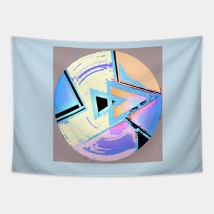 ABSTACT ART DECO MOD GEOMETRIC DESIGN MODERN ART Tapestry