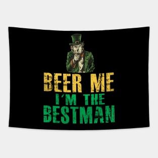 FUNNY BEER ME I'M THE BESTMAN Tapestry