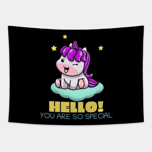 Hello you are so special | Cute Kids Tapestry