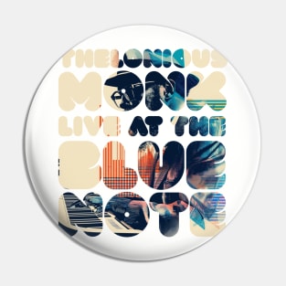 thelonious monk typography graphic Pin