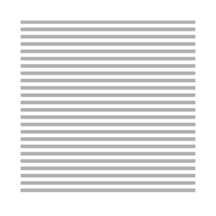 Grey Horizontal Stripes Pattern T-Shirt