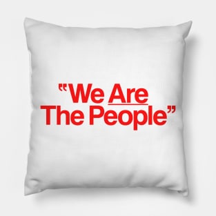 Travis Bickle ))(( Taxi Driver We Are the People Pin Pillow