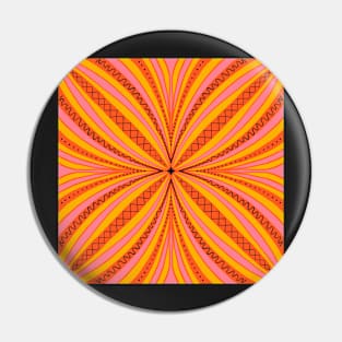 Psychedelic vibe Pin