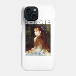 Auguste Renoir - Portrait of Mademoiselle d'Anvers Phone Case