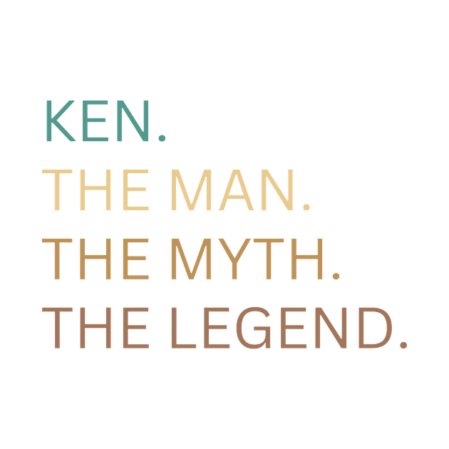 Ken.The Man, The Myth, The Legend by BandaraxStore