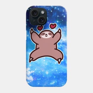 Love Sloth - Starry Night Sky Phone Case