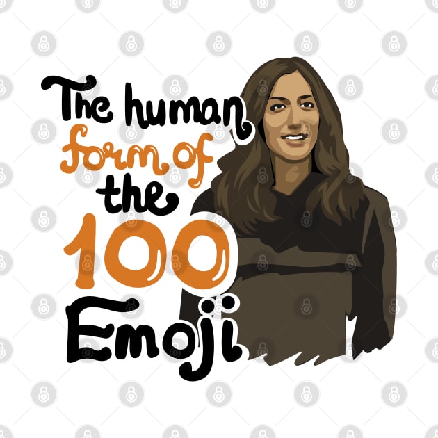 Gina Linetti The Human Form of the 100 Emoji by KsuAnn