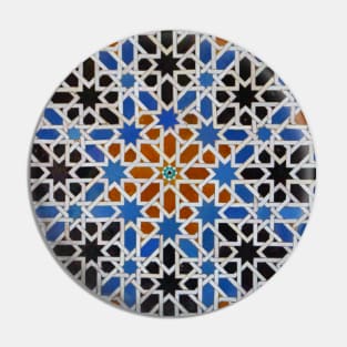 Seville Islamic tile pattern 1 Pin