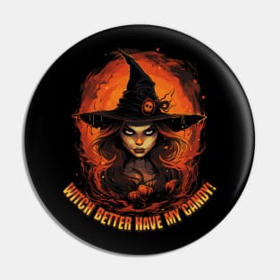 Trick 'r Treat Witch Pin