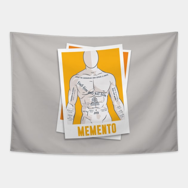 Memento - Alternative Movie Poster Tapestry by MoviePosterBoy