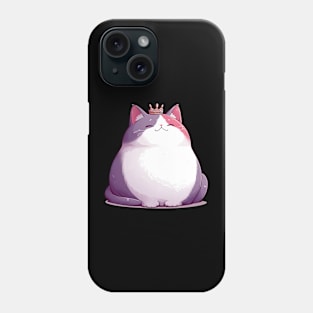 Chunky Kawaii Cat Queen Phone Case